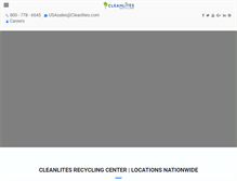 Tablet Screenshot of cleanlites.com